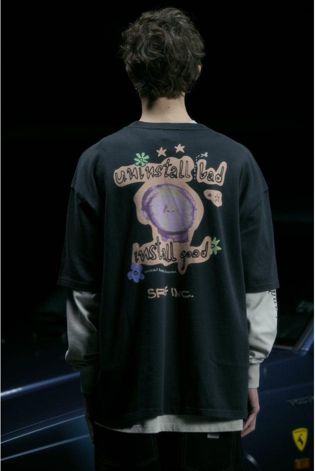 Second Hand Dream Tee - Acid Black Second Hand Dream Tee - Acid Black