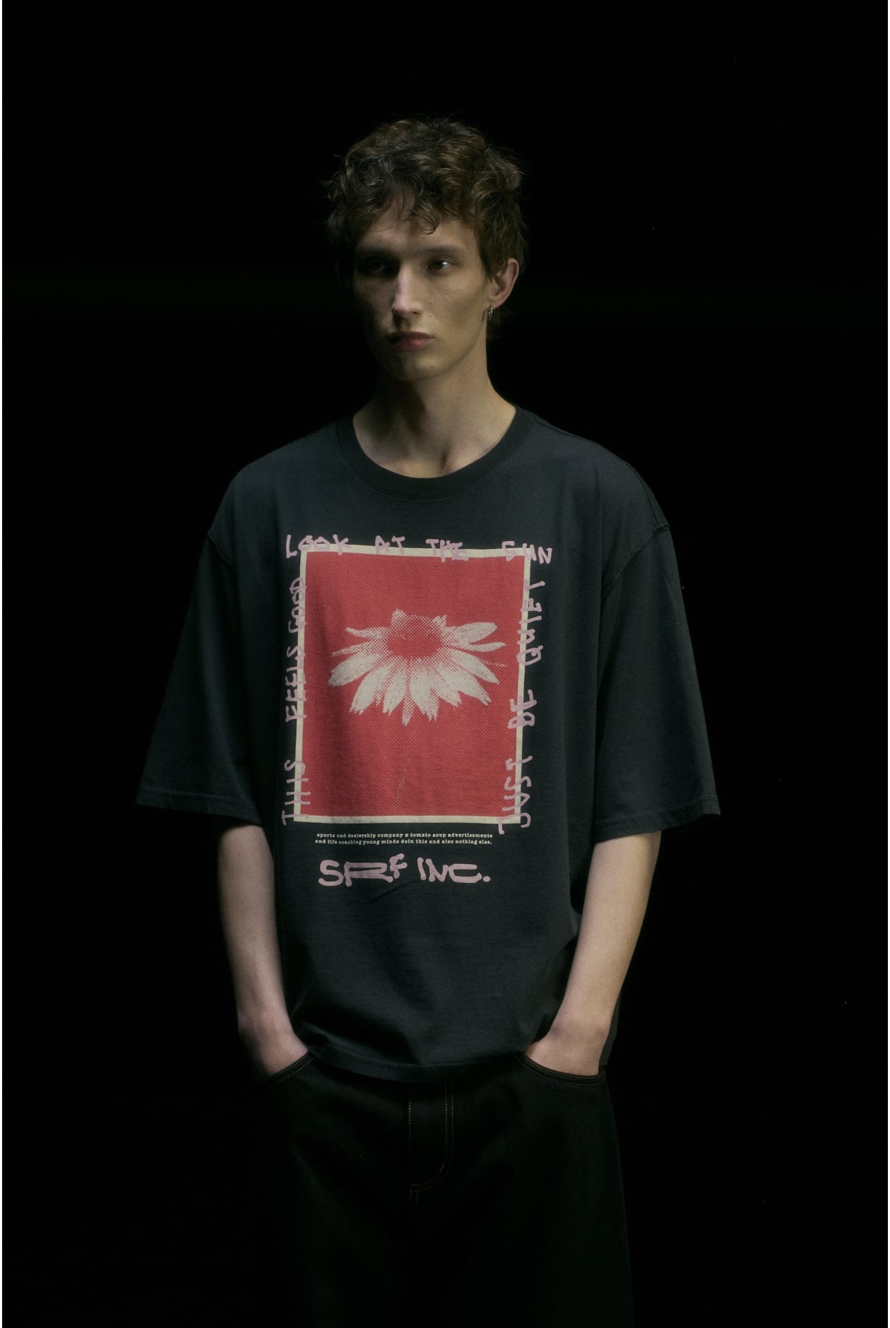 Tomato Soup Tee - Acid Black | Surf Inc. Tomato Soup Tee - Acid Black | Surf Inc.