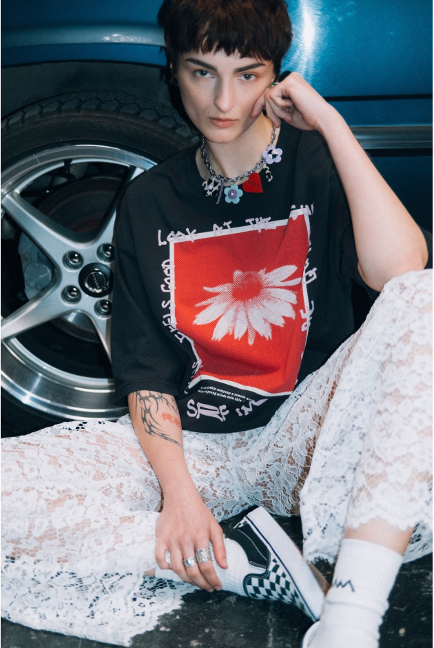 Tomato Soup Tee - Acid Black Tomato Soup Tee - Acid Black