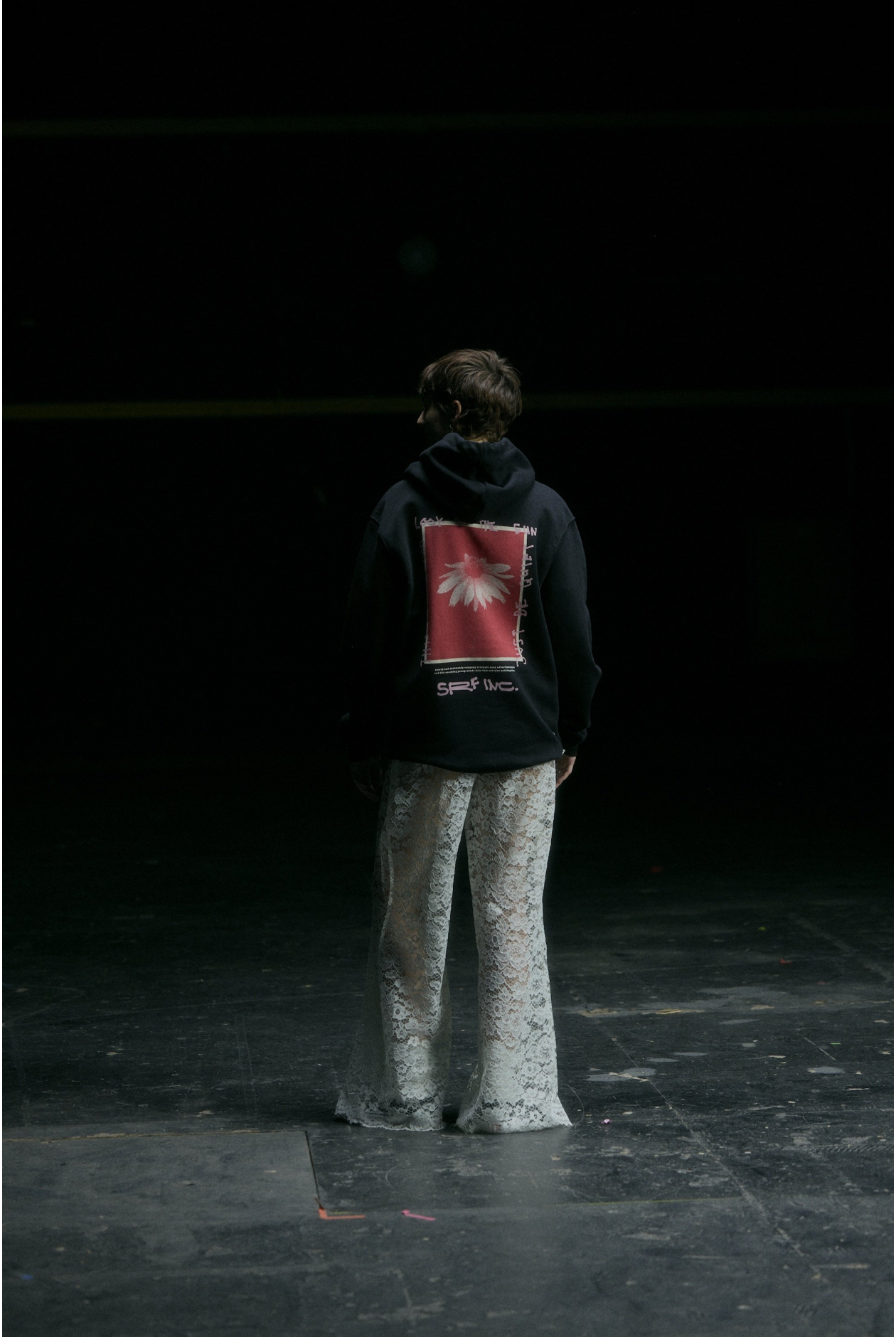 Sheer Lace Pants - Super Natural Sheer Lace Pants - Super Natural