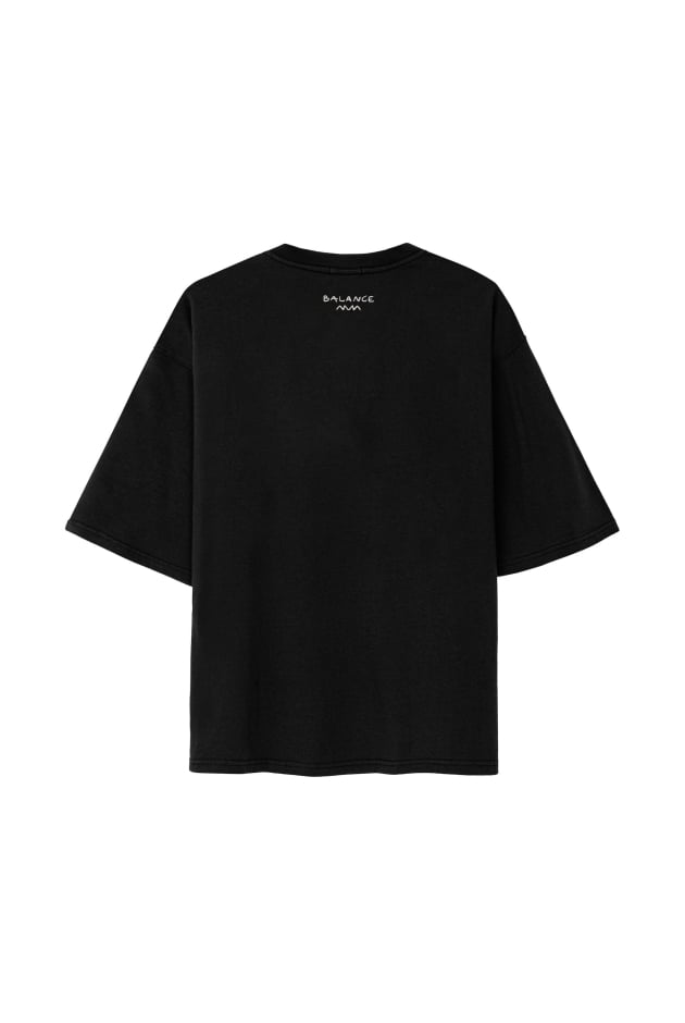 Balance Box Tee - Acid Black Balance Box Tee - Acid Black