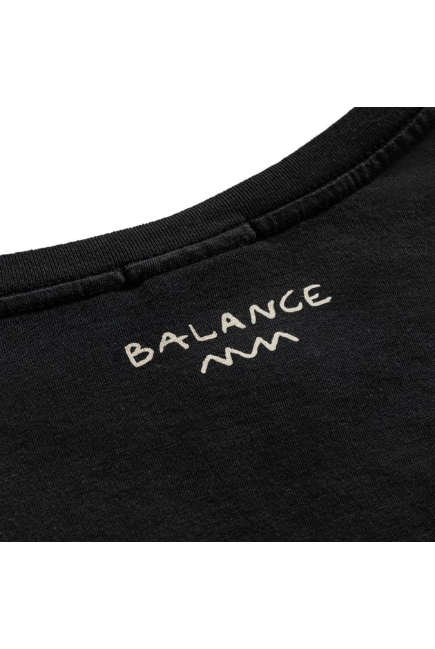 Balance Box Tee - Acid Black Balance Box Tee - Acid Black