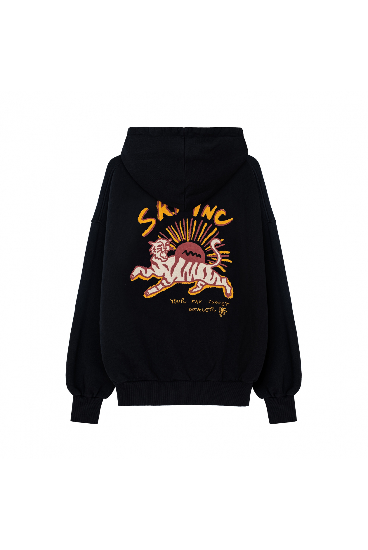 Sunset Dealer Hoodie - Acid Black | Surf Inc. Sunset Dealer Hoodie - Acid Black | Surf Inc.