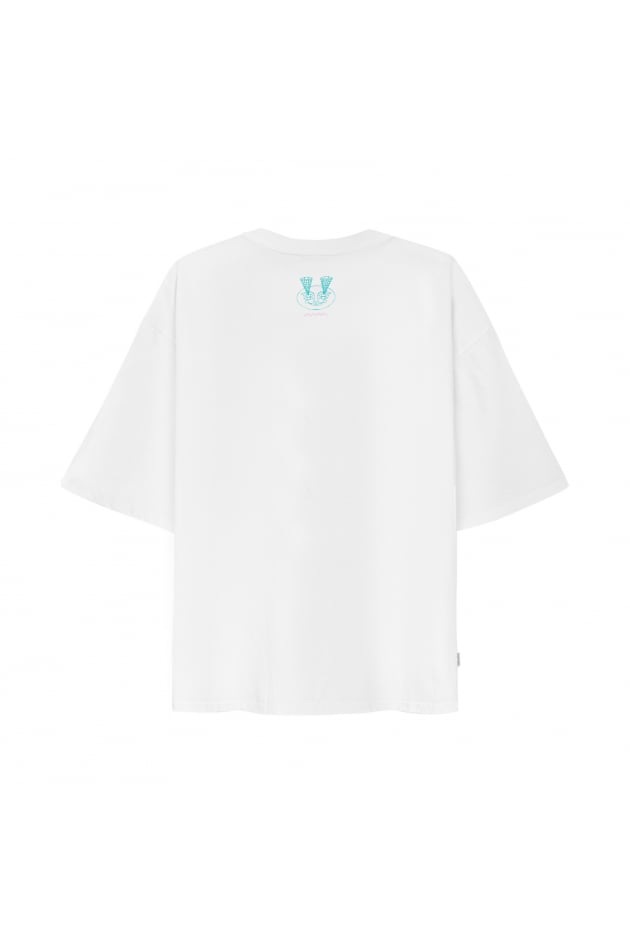 High Tides Box Tee - Paper White High Tides Box Tee - Paper White