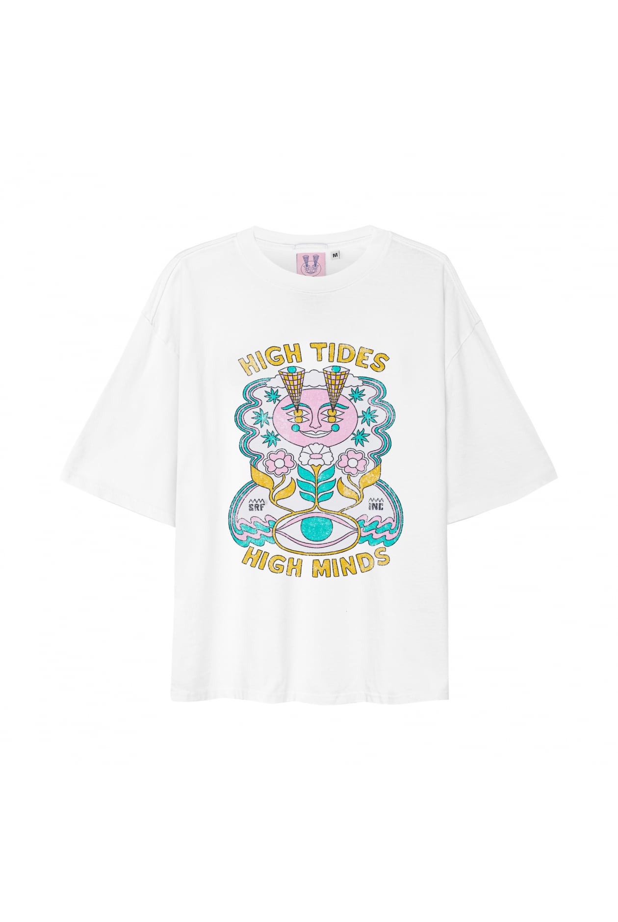 High Tides Box Tee - Paper White High Tides Box Tee - Paper White