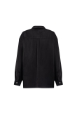 Cupro Loose Shirt - Space Black Cupro Loose Shirt - Space Black
