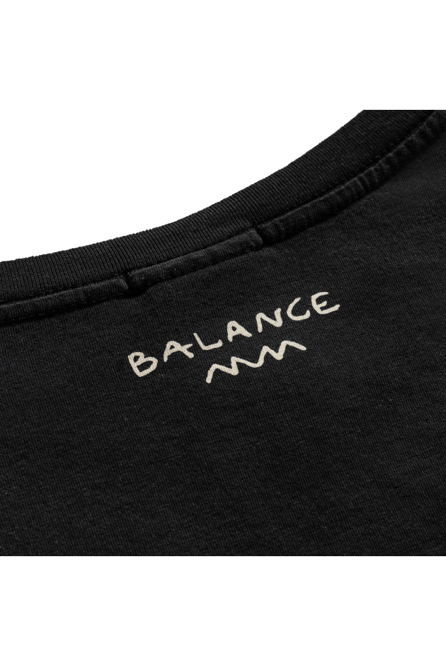 Balance Box Tee - Acid Black Balance Box Tee - Acid Black