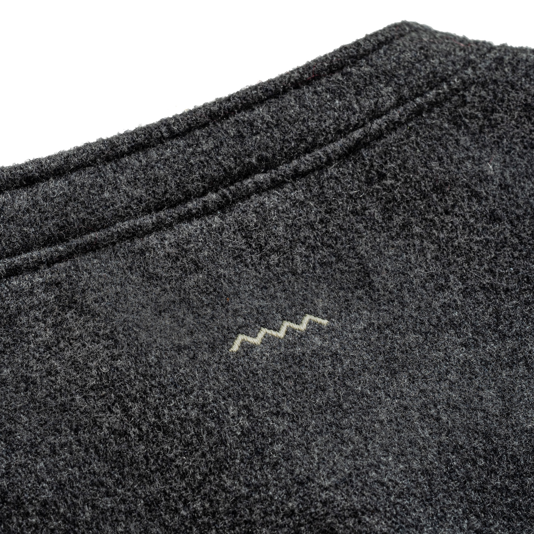 Grey Wool Oversized Bomber Jacket