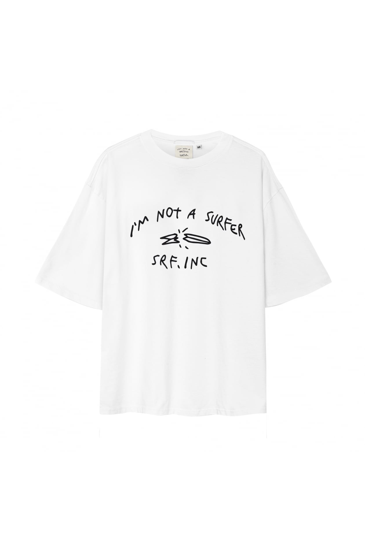 Surfer Box Tee - Paper White Surfer Box Tee - Paper White