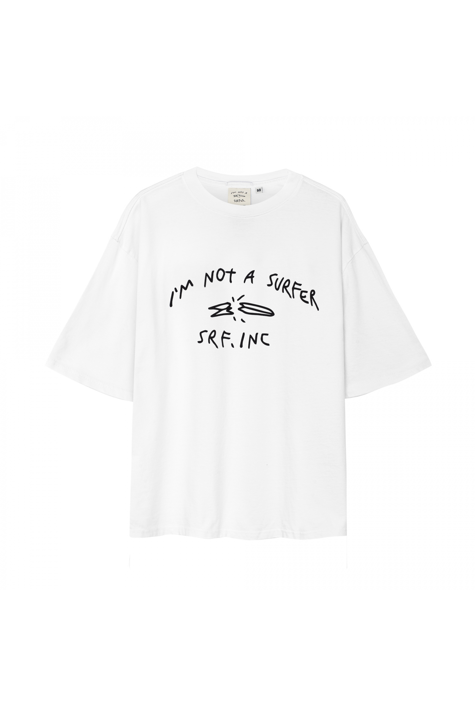 Surf is it Tシャツ SURF GIRL メンズ サーフTシャツ ホワイト - HOLIDAZE（ホリデイズ