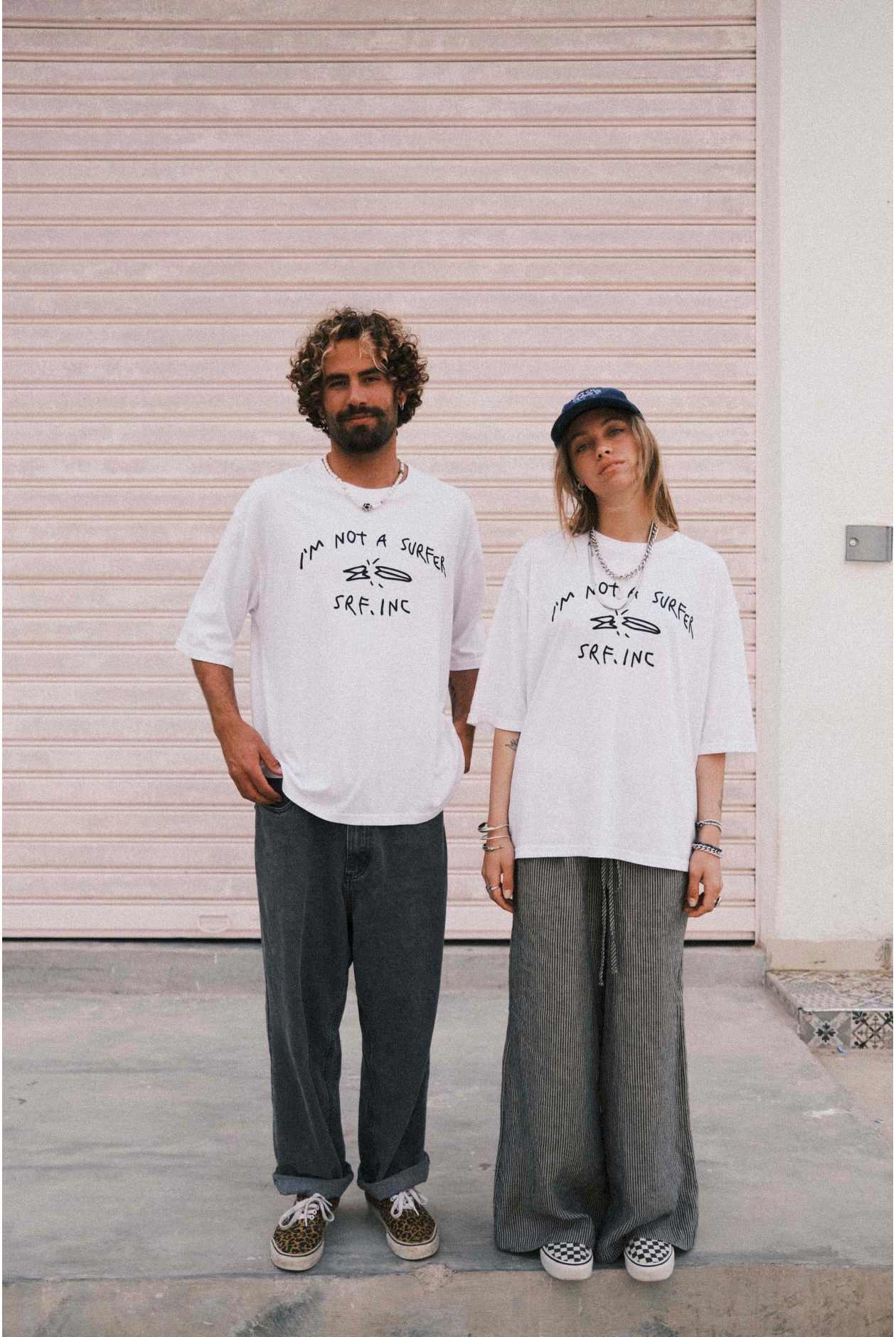 Surfer Box Tee - Paper White Surfer Box Tee - Paper White