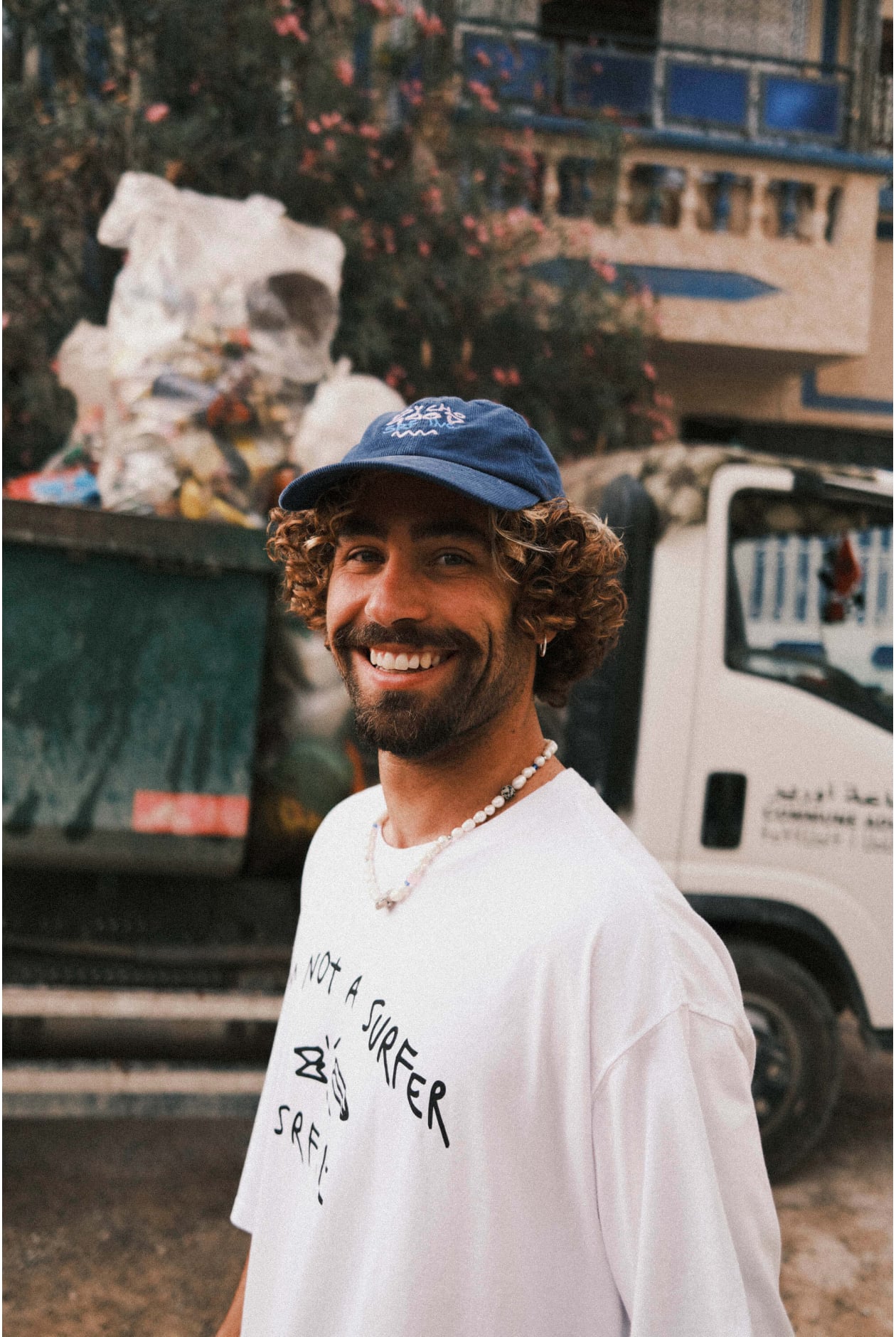 Surfer Box Tee - Paper White Surfer Box Tee - Paper White