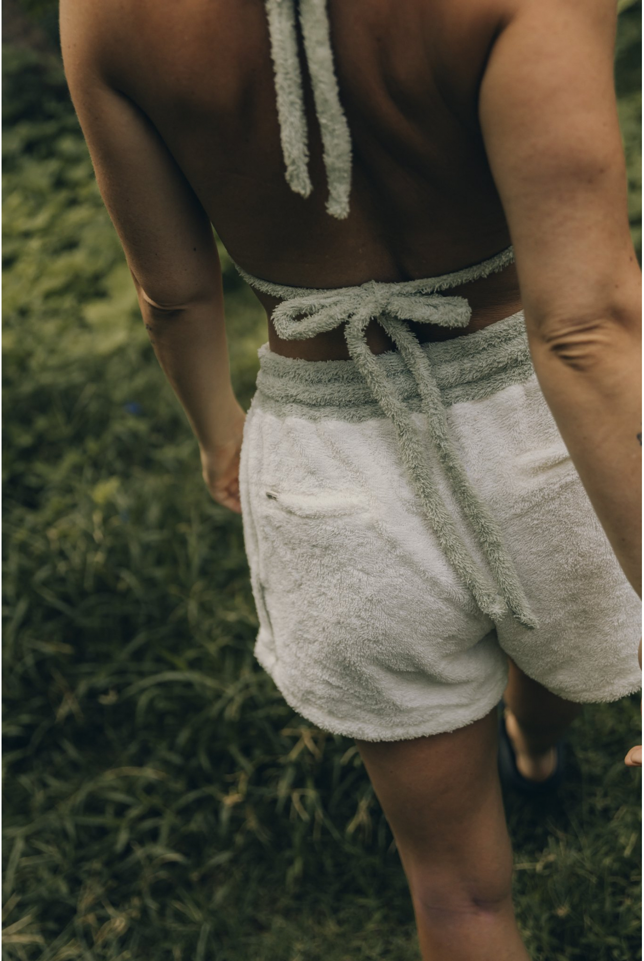 Frotte Triangle Bra - White Sage Frotte Triangle Bra - White Sage