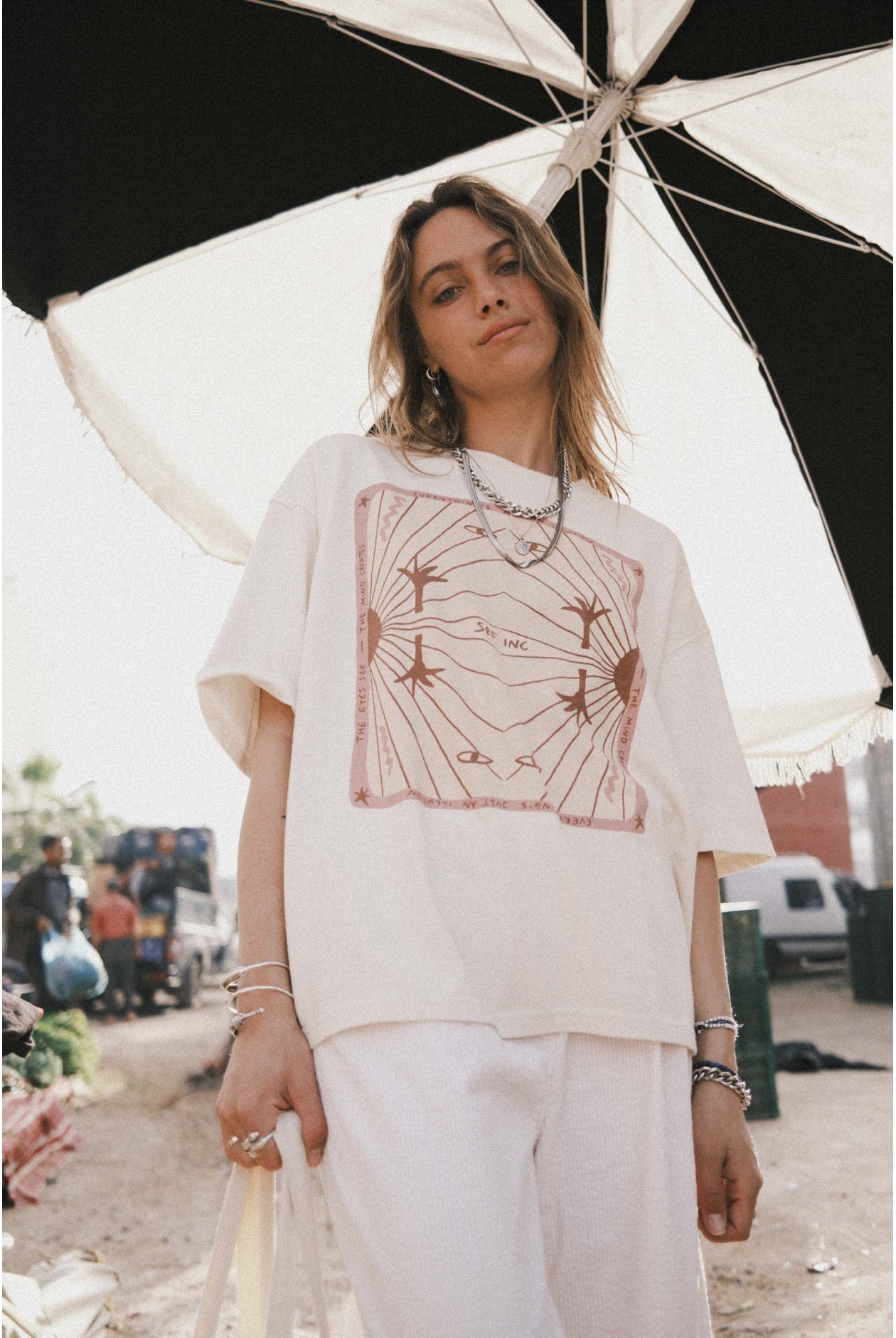 Illusion Box Tee - Super Natural Illusion Box Tee - Super Natural