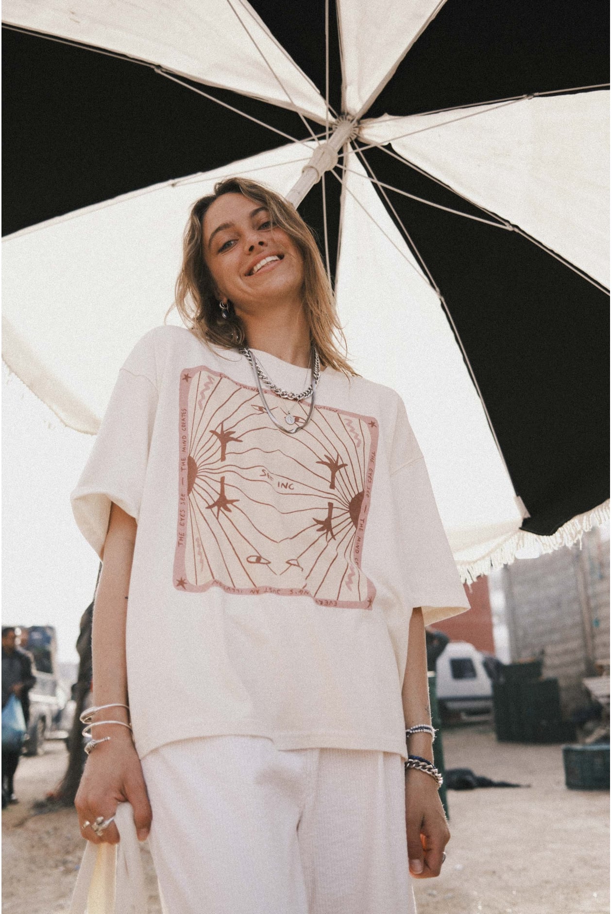 Illusion Box Tee - Super Natural Illusion Box Tee - Super Natural