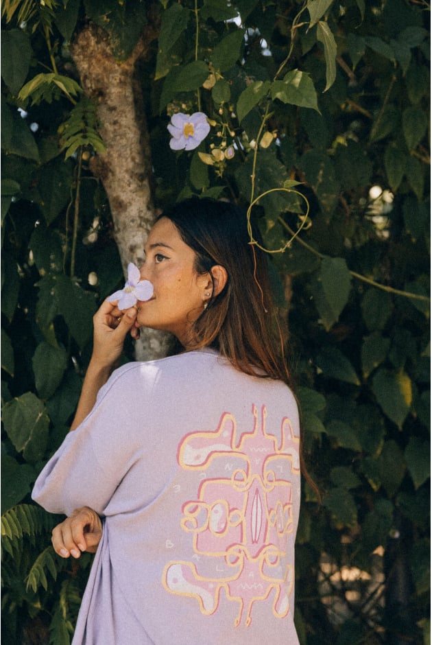 Balance Box Tee - Purple Haze Balance Box Tee - Purple Haze