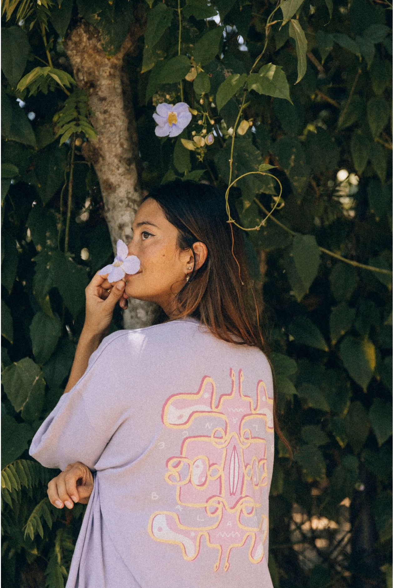 Balance Box Tee - Purple Haze Balance Box Tee - Purple Haze