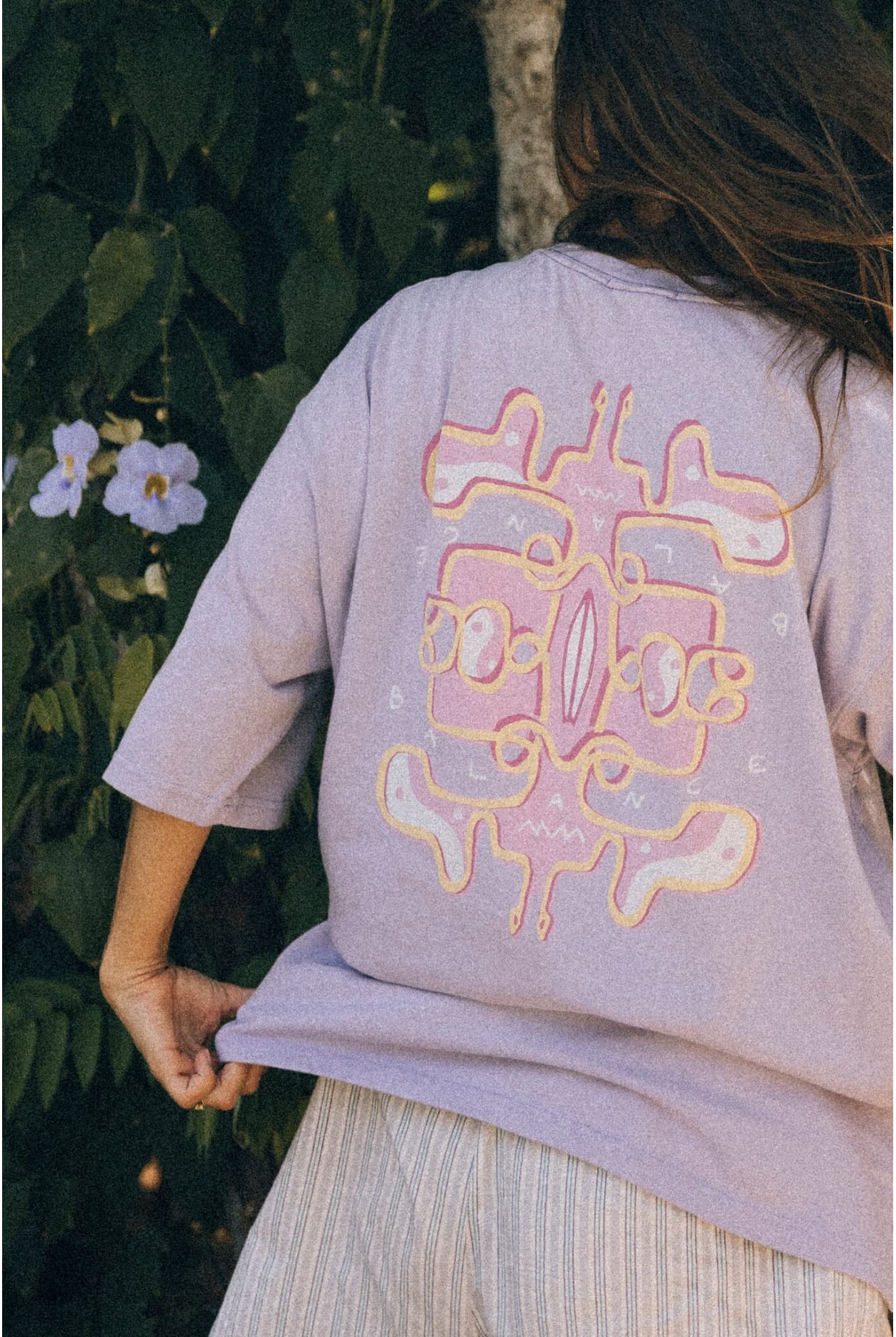 Balance Box Tee - Purple Haze Balance Box Tee - Purple Haze