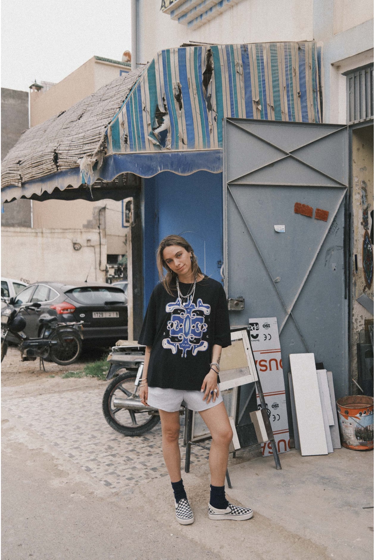 Balance Box Tee - Acid Black Balance Box Tee - Acid Black