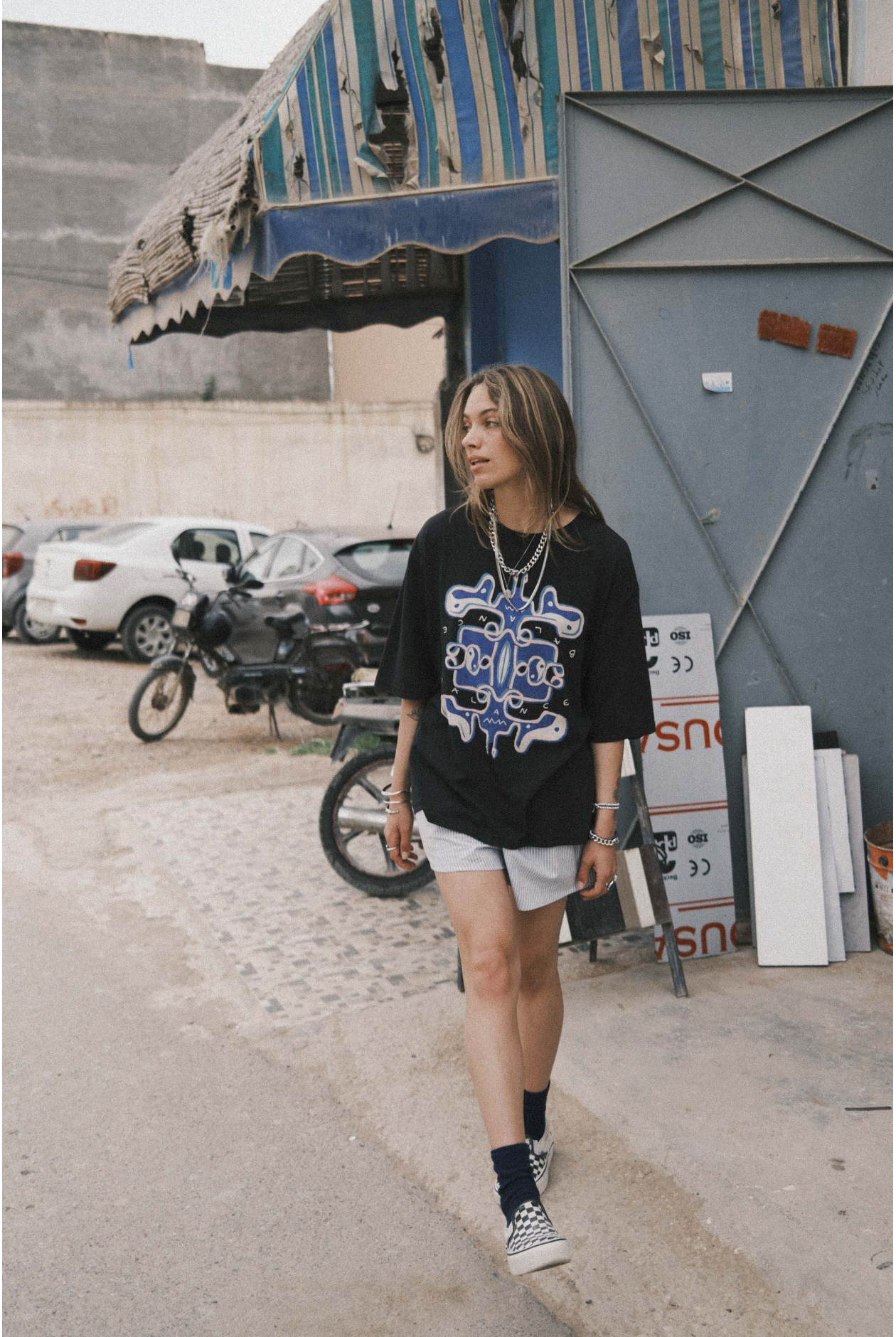 Balance Box Tee - Acid Black Balance Box Tee - Acid Black