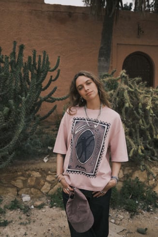 Portal Box Tee - Pink Kush