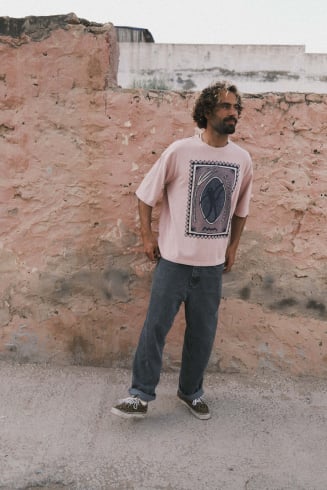 Portal Box Tee - Pink Kush