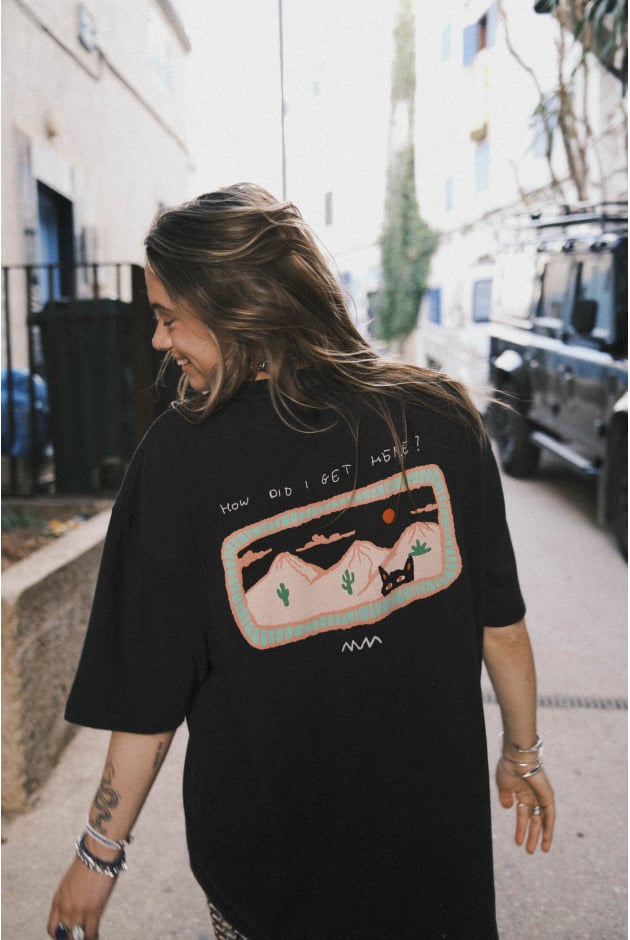 Lost In The Box Tee - Acid Black Lost In The Box Tee - Acid Black