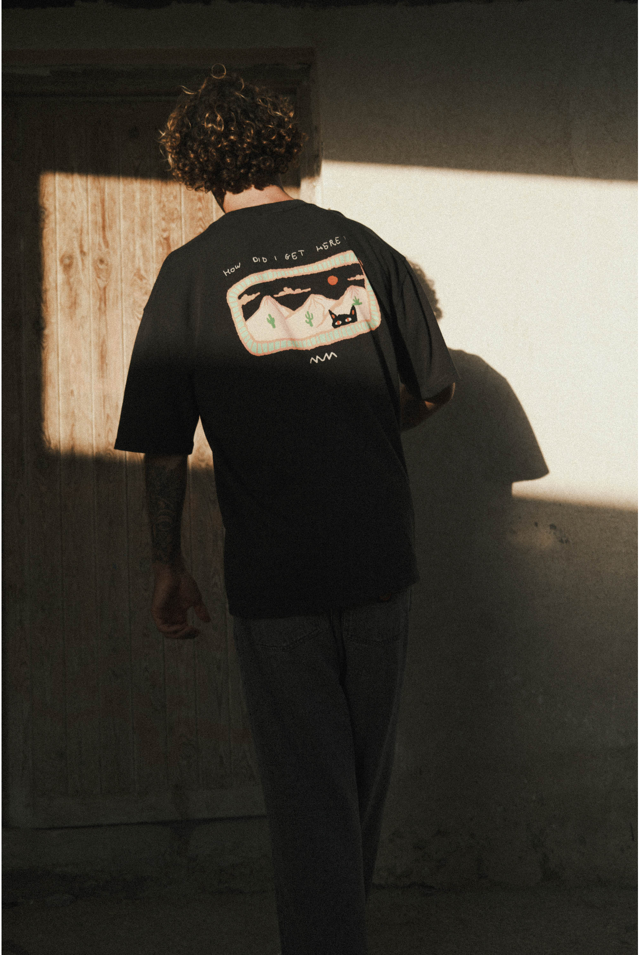 Lost In The Box Tee - Acid Black Lost In The Box Tee - Acid Black