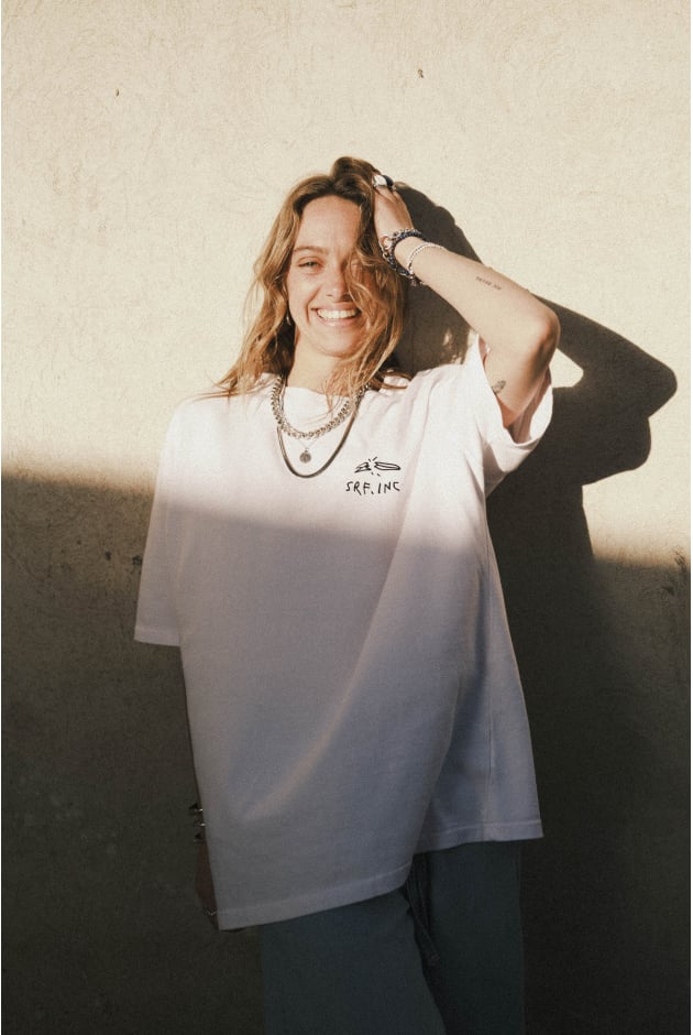 I’m Not A Surfer Tee - Paper White I’m Not A Surfer Tee - Paper White