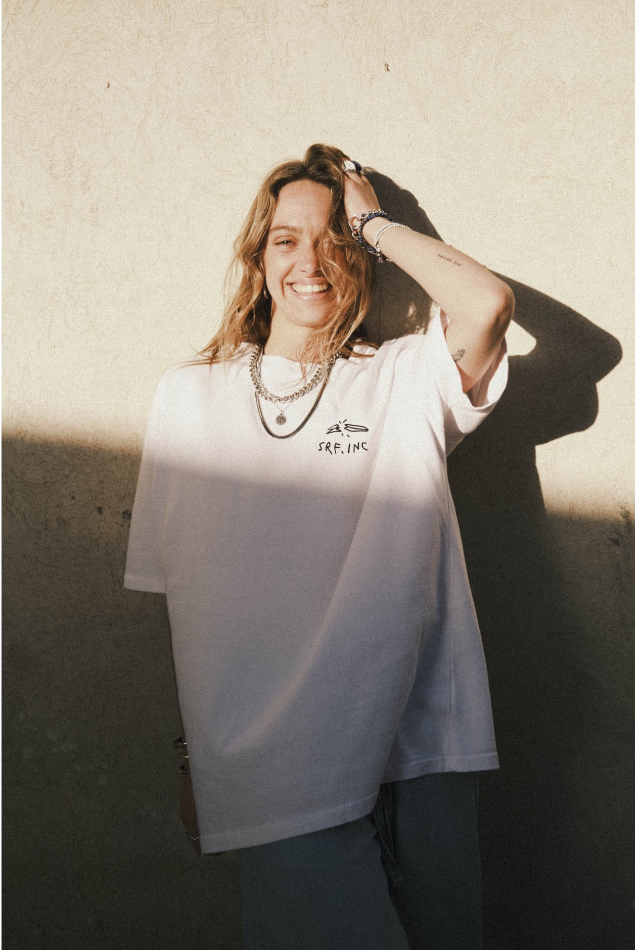 I’m Not A Surfer Tee - Paper White I’m Not A Surfer Tee - Paper White