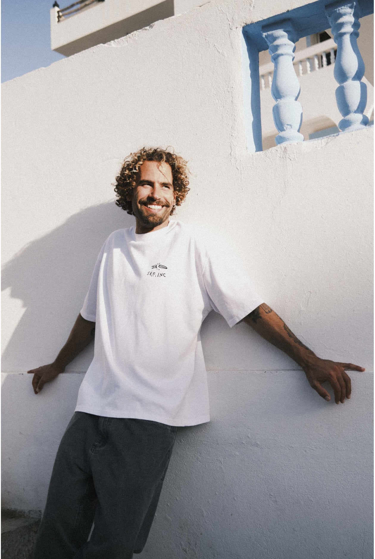 I’m Not A Surfer Tee - Paper White I’m Not A Surfer Tee - Paper White