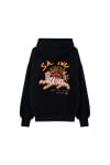 Sunset Dealer Hoodie - Acid Black