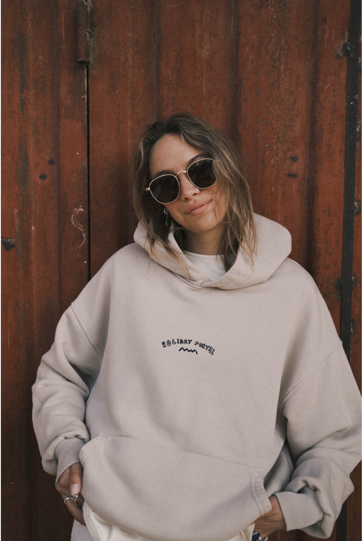 Holiday Portal Hoodie - Cookie