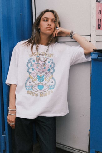 High Tides Box Tee - Paper...