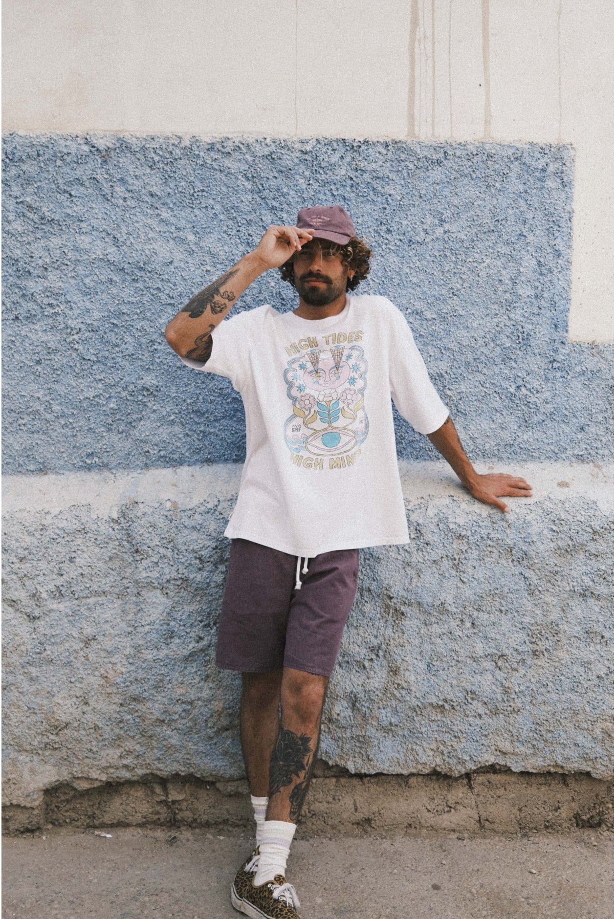 High Tides Box Tee - Paper White High Tides Box Tee - Paper White