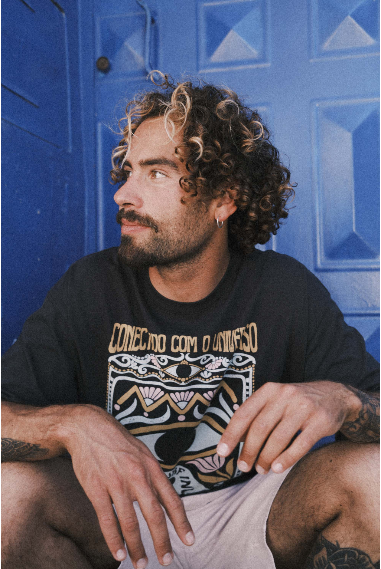 Conectado Box Tee - Acid Black Conectado Box Tee - Acid Black