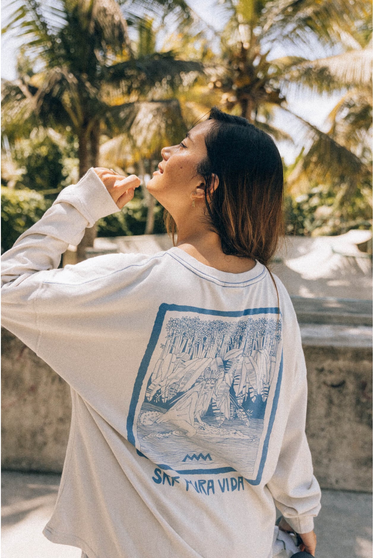 SRF Pura Vida LS - Denim Blue SRF Pura Vida LS - Denim Blue