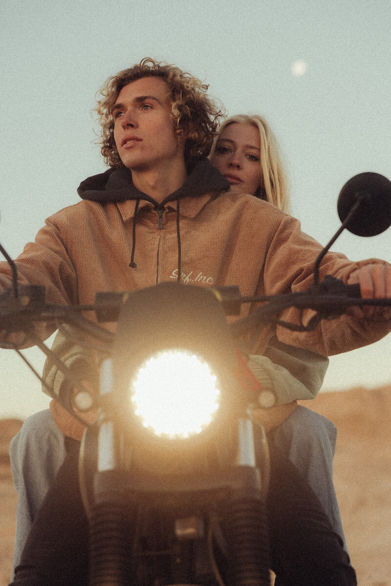 Cord Baseball Jacket - Toffee