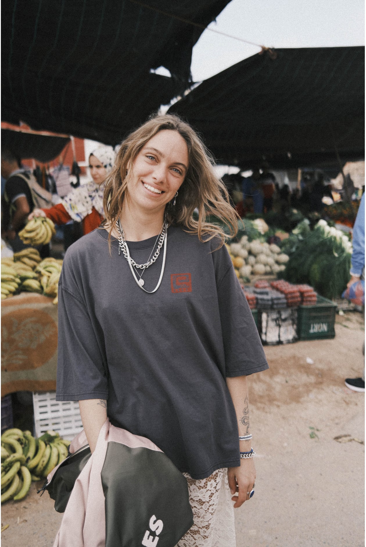 Puzzle Madness Tee - Stone Grey Puzzle Madness Tee - Stone Grey