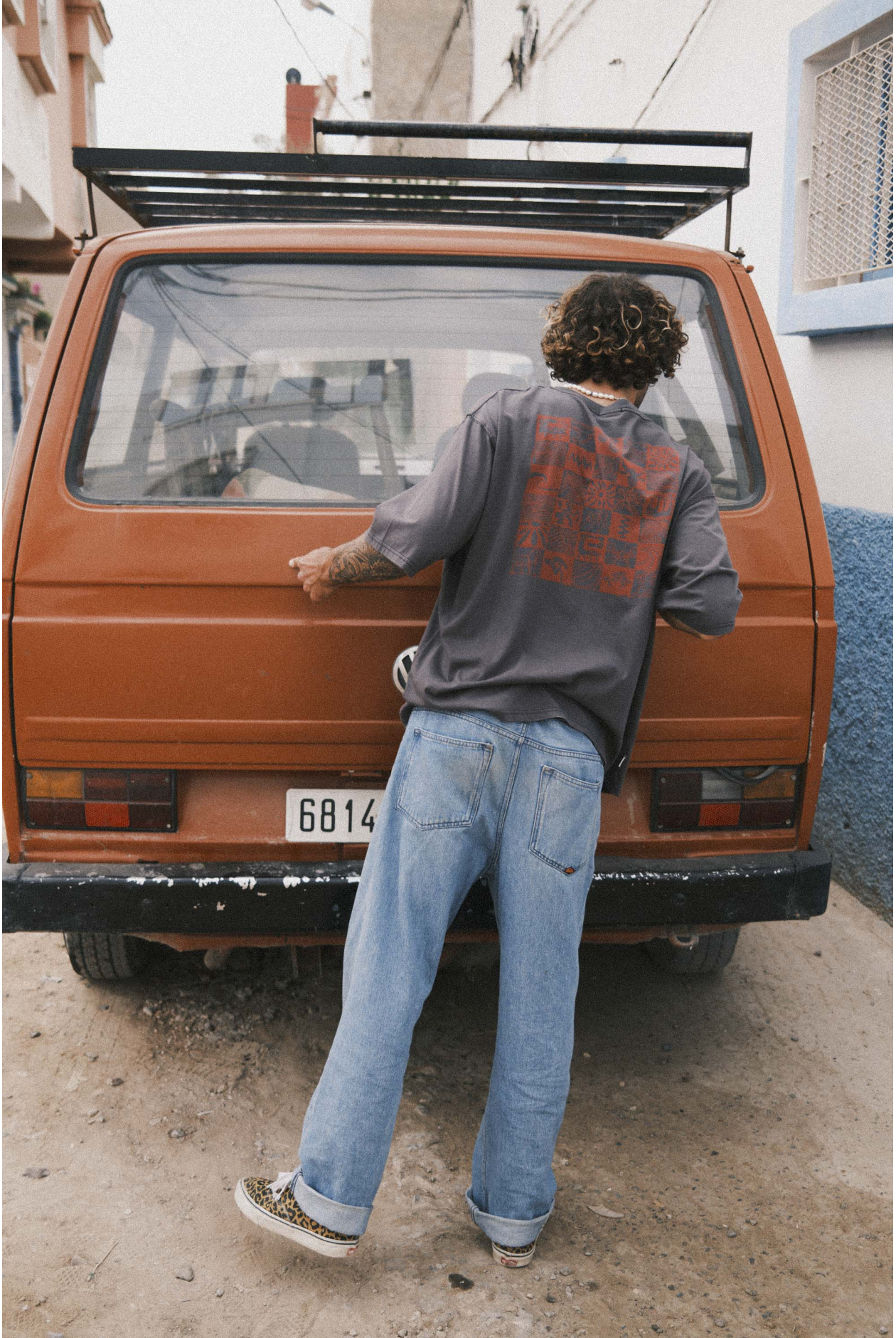 Puzzle Madness Tee - Stone Grey | Surf Inc. Puzzle Madness Tee - Stone Grey | Surf Inc.