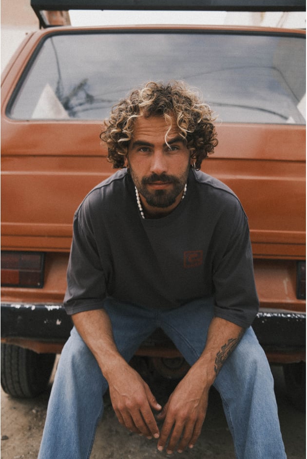 Puzzle Madness Tee - Stone Grey | Surf Inc. Puzzle Madness Tee - Stone Grey | Surf Inc.