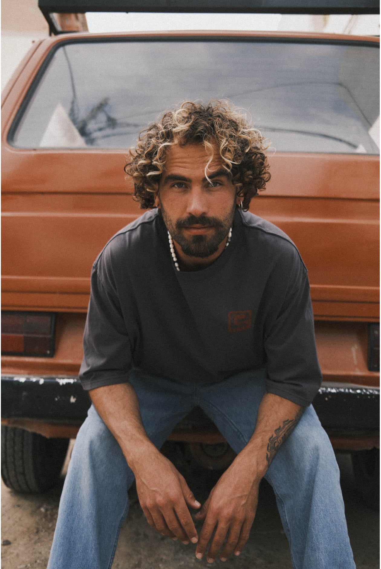 Puzzle Madness Tee - Stone Grey | Surf Inc. Puzzle Madness Tee - Stone Grey | Surf Inc.