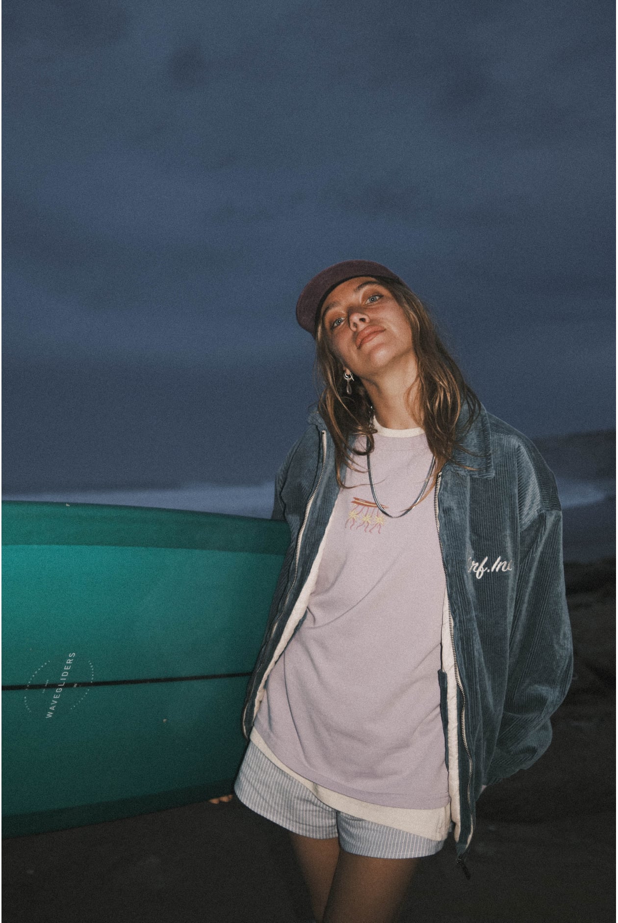 Cord Baseball Jacket - Dollar Green Cord Baseball Jacket - Dollar Green