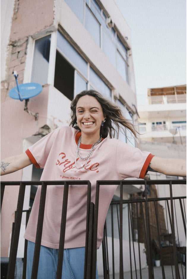 Retro Tee - Pink Kush Retro Tee - Pink Kush