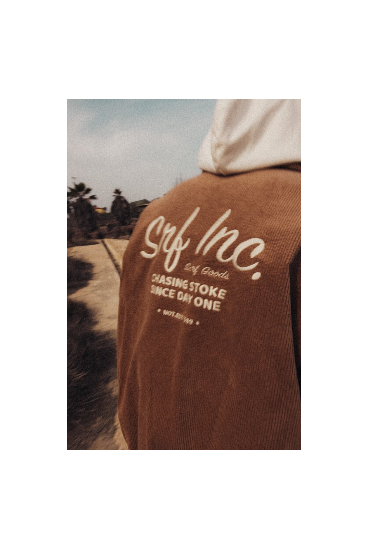 Cord Baseball Jacket - Toffee Cord Baseball Jacket - Toffee