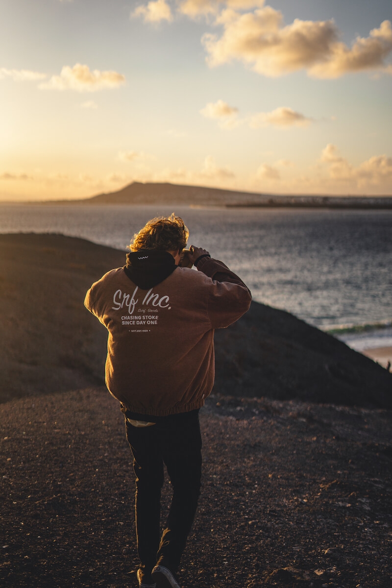 Cord Baseball Jacket - Toffee