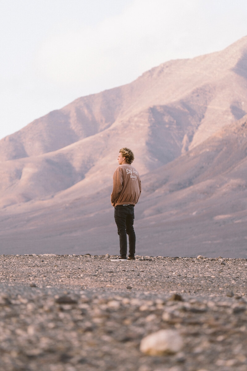 Cord Baseball Jacket - Toffee