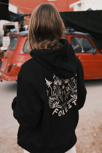 Forest Hoodie - Space Black