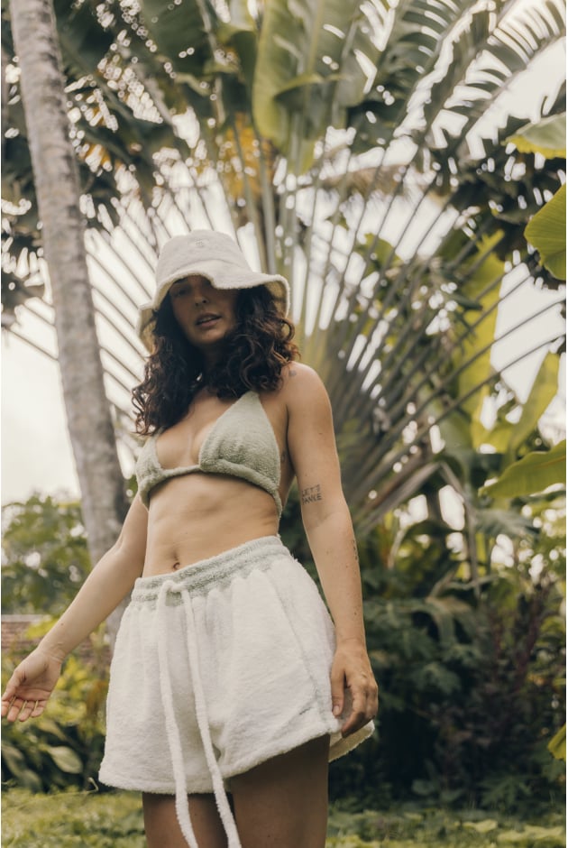 Frotte Bucket - Vintage White Frotte Bucket - Vintage White