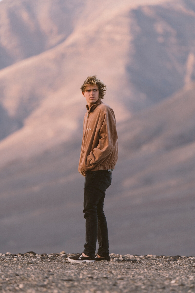 Cord Baseball Jacket - Toffee